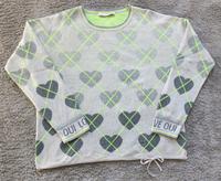 OUI Damen-Pullover mit Herzen kariert - Größe 40 Berlin - Marzahn Vorschau