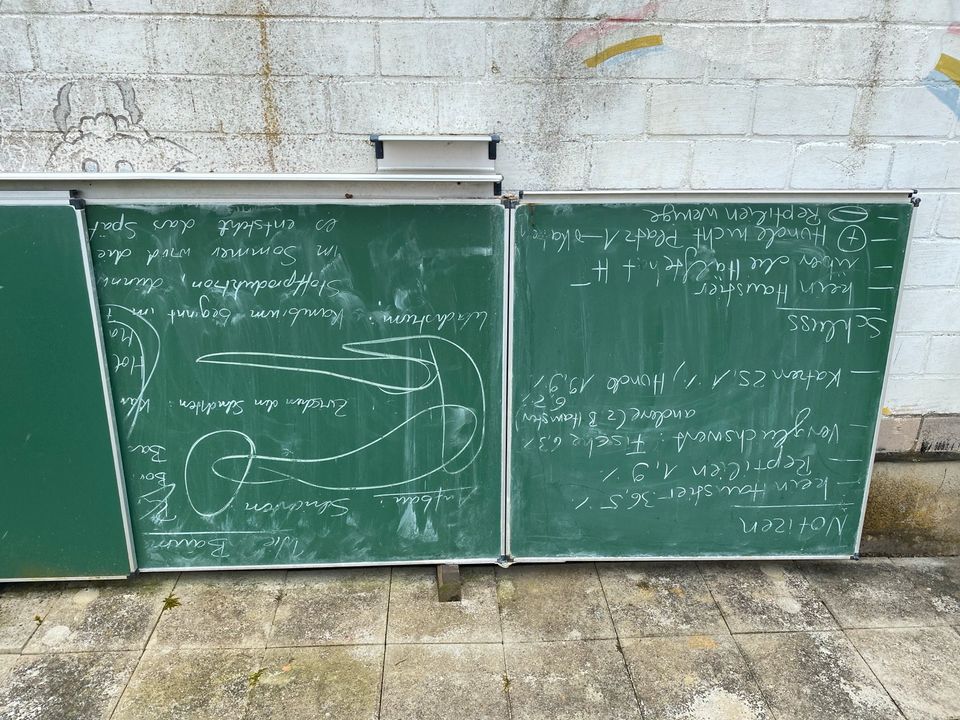 Schultafel alt gebraucht in Köln