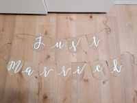 Just married Banner / Hochzeit / Deko Bayern - Buttenheim Vorschau
