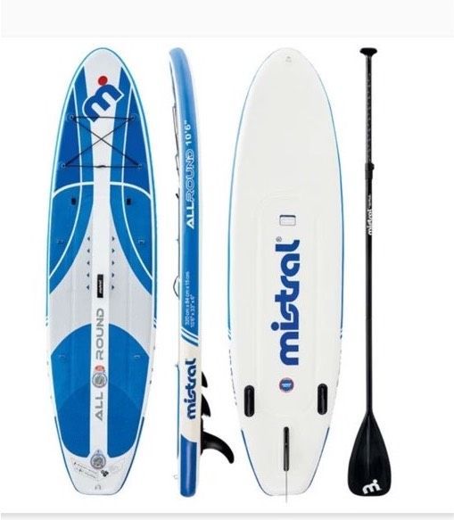 Neu Mistral SUP stand up Paddel Allrounder 10‘6 in Rain Lech