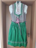 Dreiteiliges Dirndl Gr. 40 grün rosa Sachsen - Löbau Vorschau