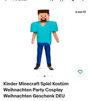 Minecraft Kostüm XL Kinder 11-13 Jahre ca 140 146? Steve Sachsen-Anhalt - Gardelegen   Vorschau