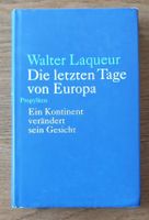 Die letzten Tage von Europa - Walter Laquer Baden-Württemberg - Steinheim Vorschau