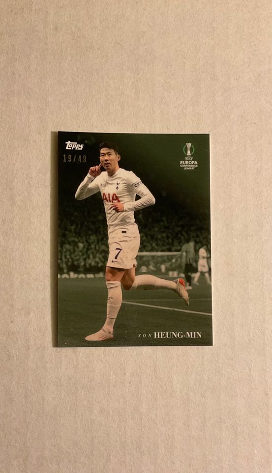 Topps Simplicidad Heung Min Son numbered nummeriert in Maxdorf