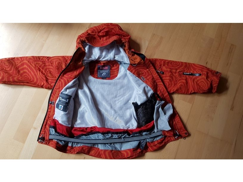 HALTI weite Winter Ski Snowboard Jacke orange Gr. 120 in Hannover