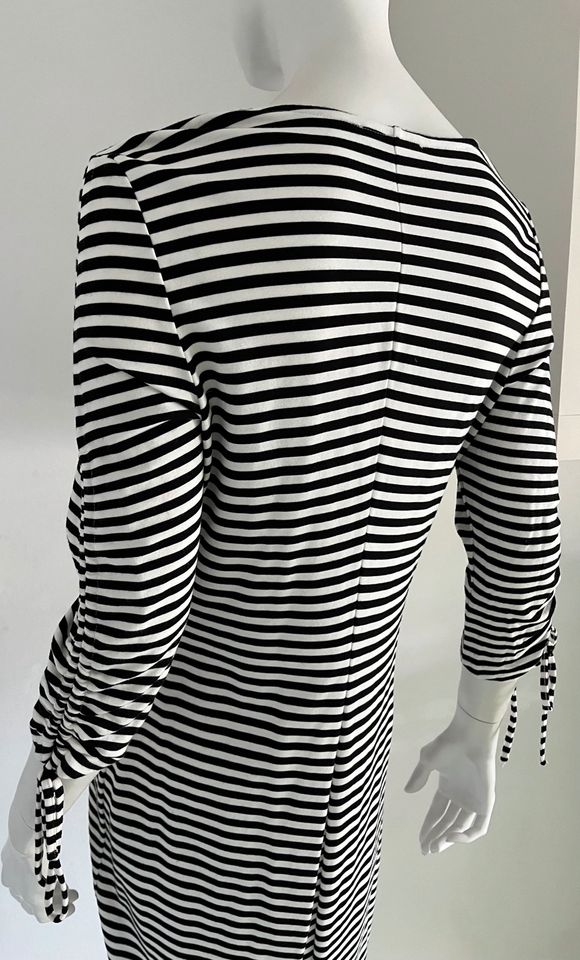 Esprit, Shirt-Kleid, schwarz/creme gestreift, Gr. XL in Mannheim