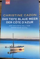 Buch " Das tiefblaue Meer der Côte d`Azur" Cazon 6.Fall Duval Niedersachsen - Laatzen Vorschau