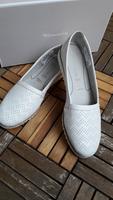 Tamaris Slipper, Mokassins, Loafer - Größe 41, Farbe weiß, Damen Pankow - Weissensee Vorschau