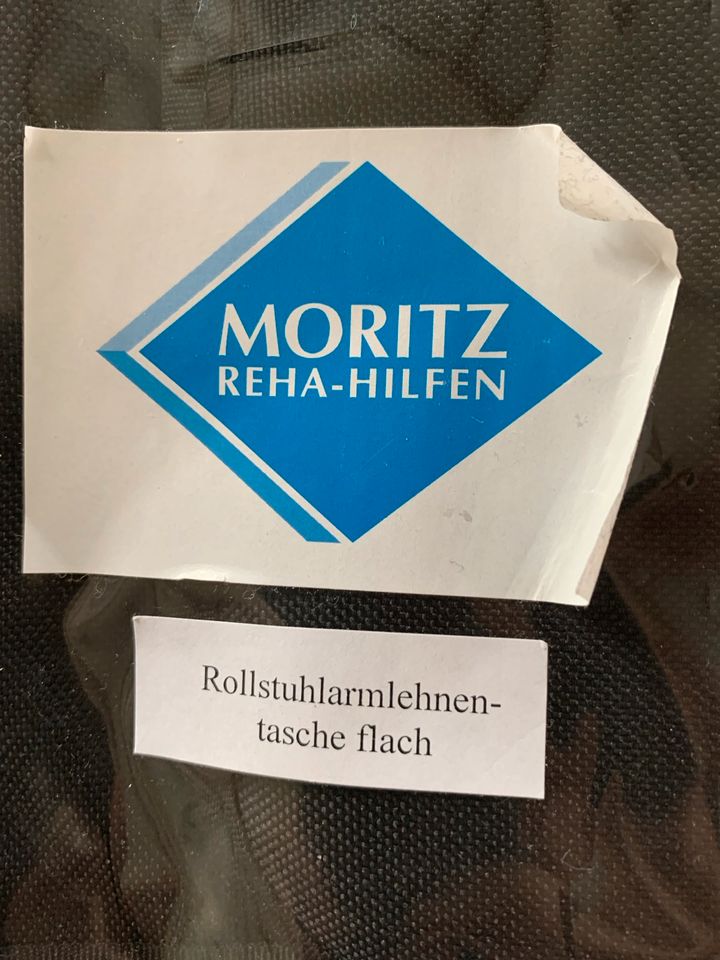 Moritz Reha-Hilfen Rollstuhlarmlehnentasche schwarz NEU in Illertissen
