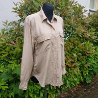Ralph Lauren damen Hemdbluse gr.S/M beige,100%Seide West - Höchst Vorschau