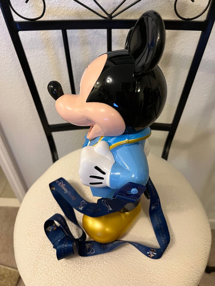 Mickie Popcorn Eimer Bucket - Mickey Mouse Walt Disney World 50th in München