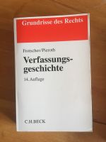 Frotscher Pieroth Verfassungsgeschichte Lehrbuch Thüringen - Erfurt Vorschau