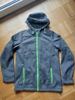 Jungen Softshelljacke, grau/grün - Größe 146/152 Bayern - Kronach Vorschau