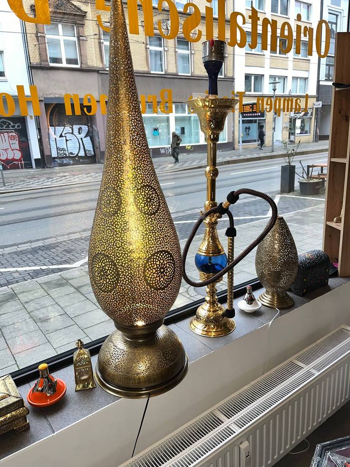 Höhe 137cm Orientalische Stehlampe Handgefertigt aus Kupfer in Düsseldorf