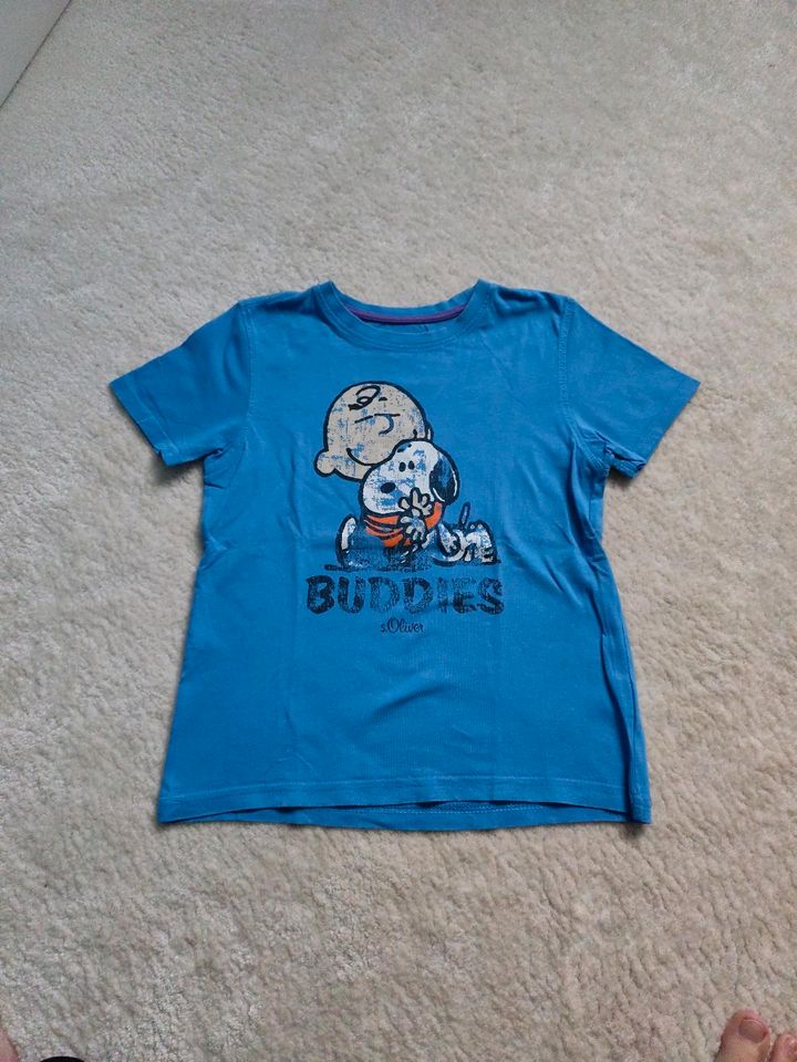 Shirt Snoopy / Peanuts 116/122 im shabby look S.Oliver in Hennigsdorf