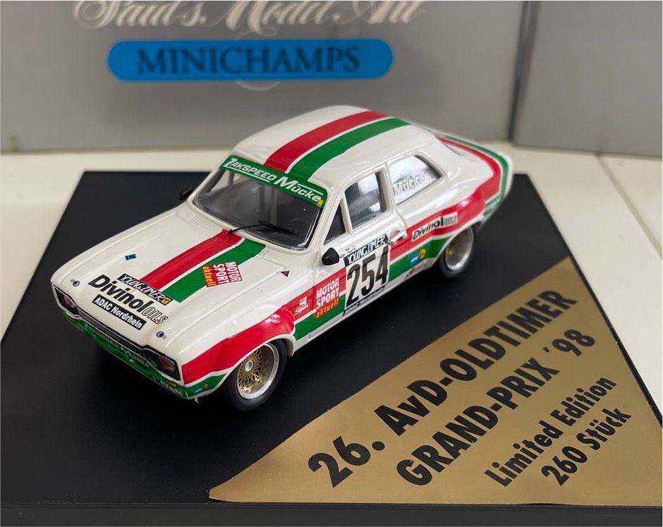 TROFEU P. Mücke GR.II Ford Escort AVD-Oldtimer Grand-Prix 1:43 in Hamburg