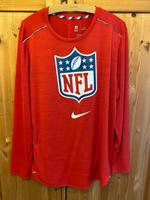 NFL Longsleeve – Rot, mit NFL Shield Logo, Größe XL Obergiesing-Fasangarten - Obergiesing Vorschau