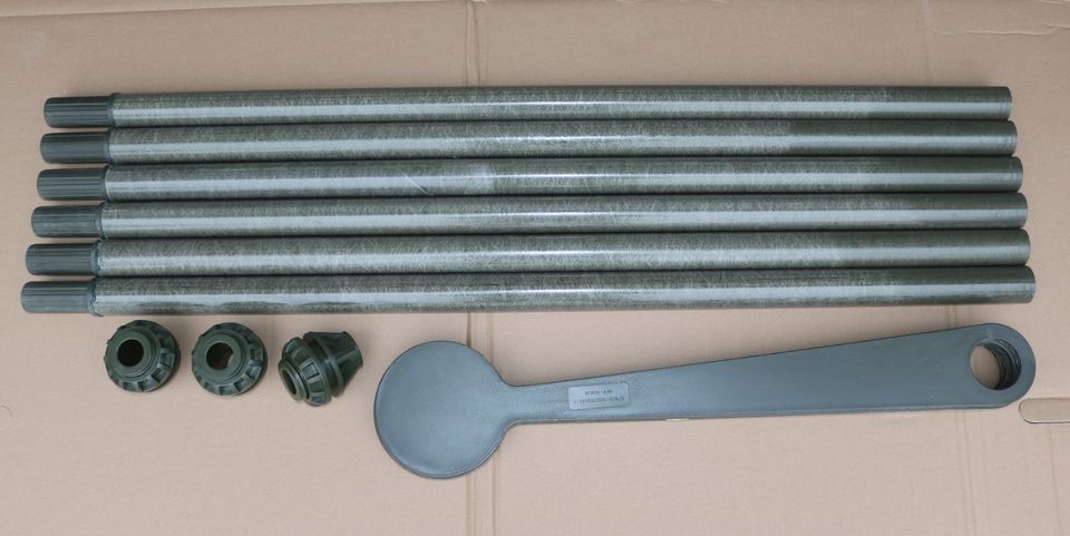 Tarnnetz GFK Stützrohr Set Glasfaser 113cm US Army in Taufkirchen Vils