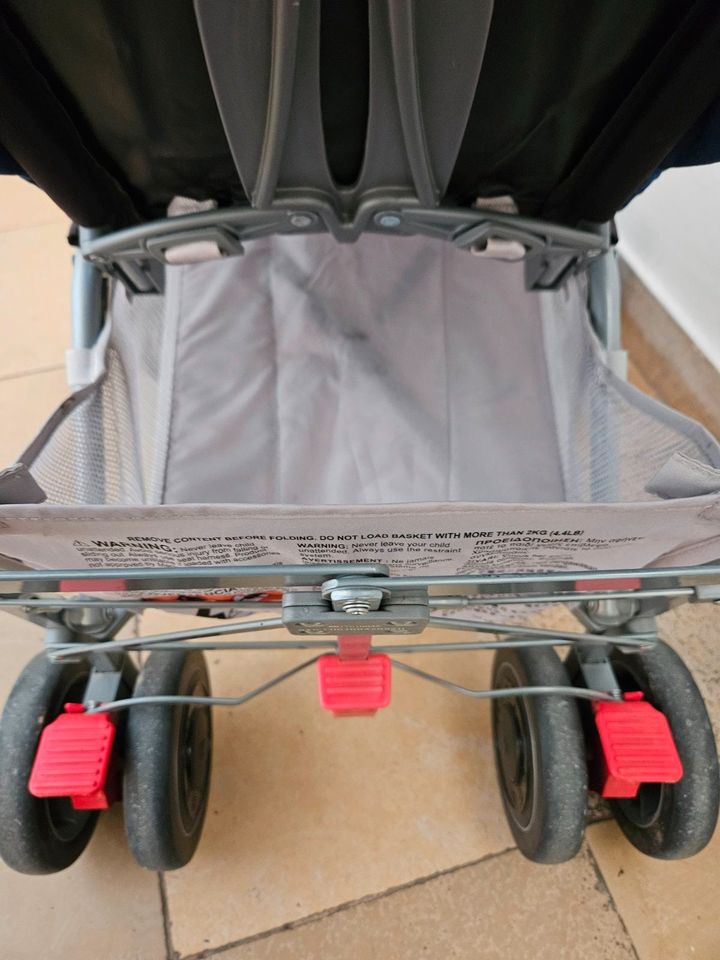 Maclaren Techno XT Top Zustand Buggy Kinderwagen blau silber in München