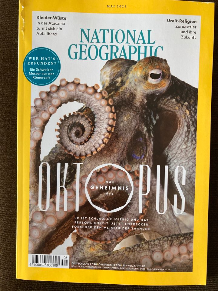 Aktuelle Ausgabe National Geographics Mai 2024 in Lüneburg