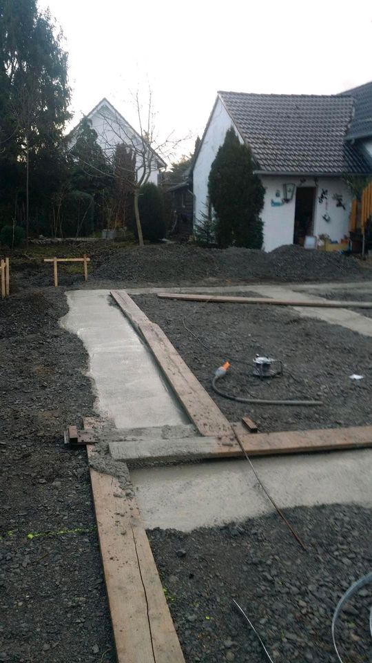 Wintergarten, Bodenplatten und Fundamente in Soest