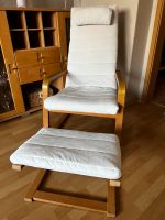 Ikea Schwingsessel mit Hocker Dresden - Klotzsche Vorschau