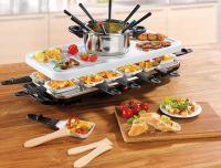 GOURMETmaxx 3in1 Raclette& Fondue-Set Grill-Platte Tischgrill NEU Köln - Porz Vorschau