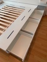 NORDLI Bett weiß mit Schubladen und Kopfteil, 140x200 cm Nordrhein-Westfalen - Willich Vorschau