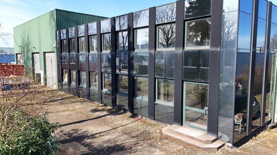 306 m² Lagerhalle Produkion Lager mit PROVISIONSFREI 100 m² Büro optional in Herford