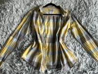 Esprit Sommer Bluse kariert gelb beige braun hellblau Gr. S Bayern - Stegaurach Vorschau