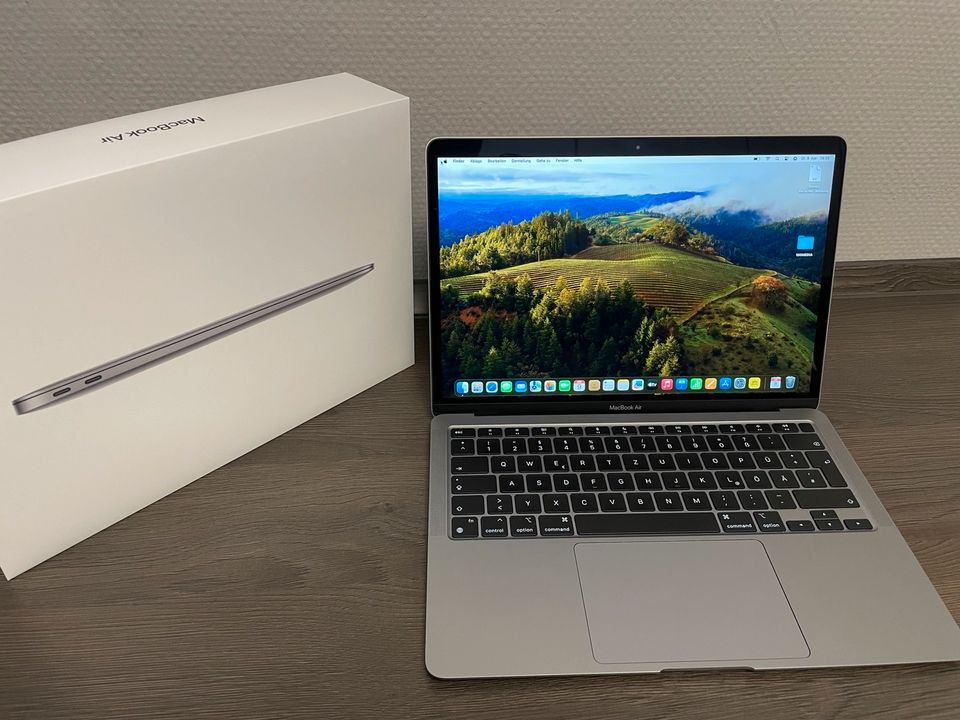 Apple MacBook Air M1, 100% Akkuleist., wie neu, Notebook, Laptop in Elbingerode (Harz)