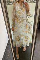 Neuwertig! Maxikleid H&M Blumenkleid zart Pastell Blumen Boho Nordrhein-Westfalen - Gangelt Vorschau