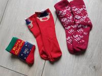 Kinder Socken Weihnachten 3x neu Strümpfe Topolino Merry Xmas Niedersachsen - Kalefeld Vorschau
