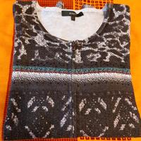 Strickjacke m. Reißverschluss in toller Farb-/Musterkombi v. Boni Berlin - Tempelhof Vorschau