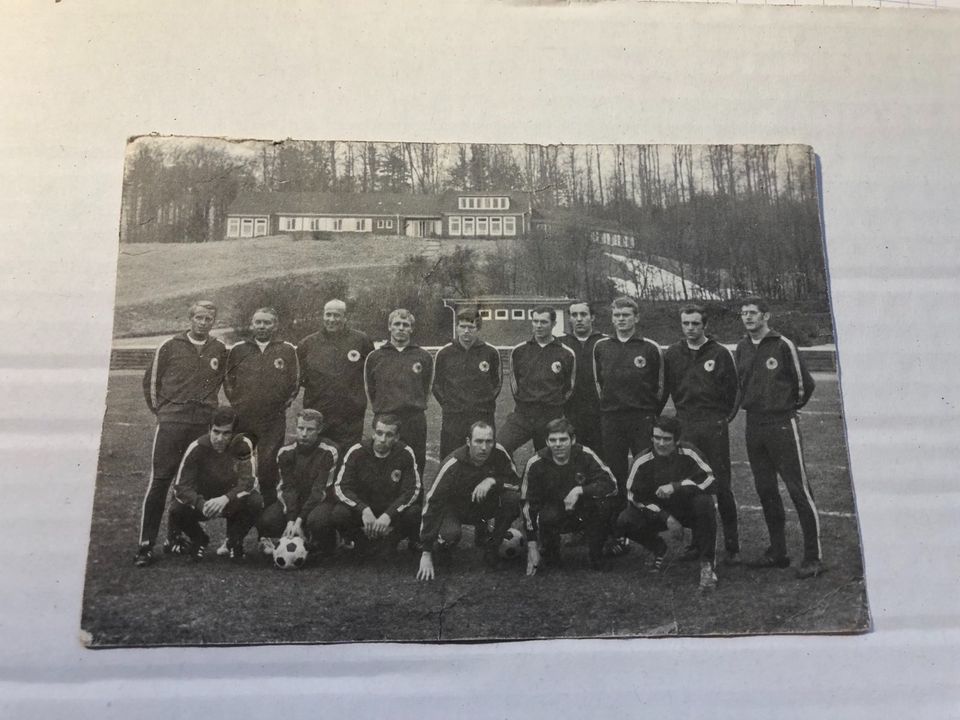 Fußball Mannschaft 1969 Autogramme in Kiel