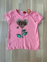 s. Oliver T-Shirt Gr 116/122 rosa Pailletten Top Hessen - Schwalbach a. Taunus Vorschau