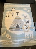 Kinderzimmerteppich Indianer Zelt Löwe - 150x220 cm Nordrhein-Westfalen - Königswinter Vorschau