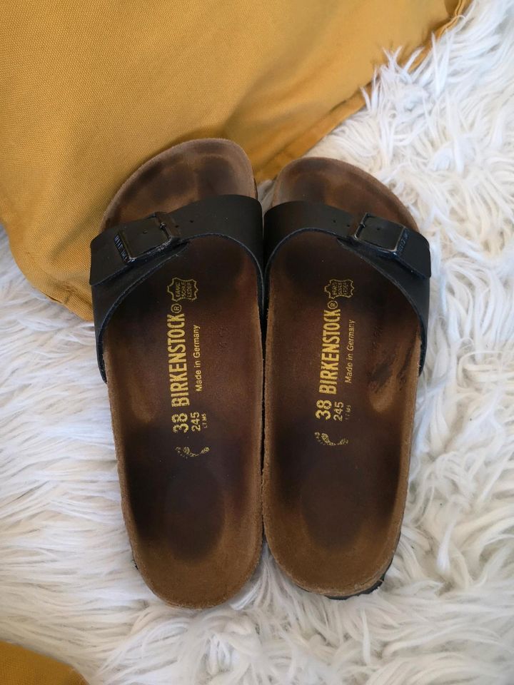 Birkenstock Madrid 38 schwarz in Flensburg