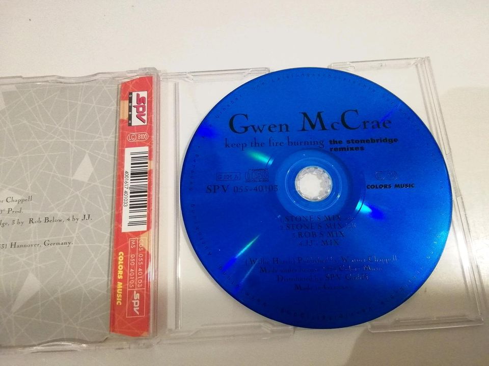 CD Gwen Mccrae, Keep the fire burning, Top Zustand in Groß-Gerau