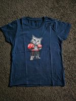 Shirt Katze gr 134 boxend Niedersachsen - Northeim Vorschau