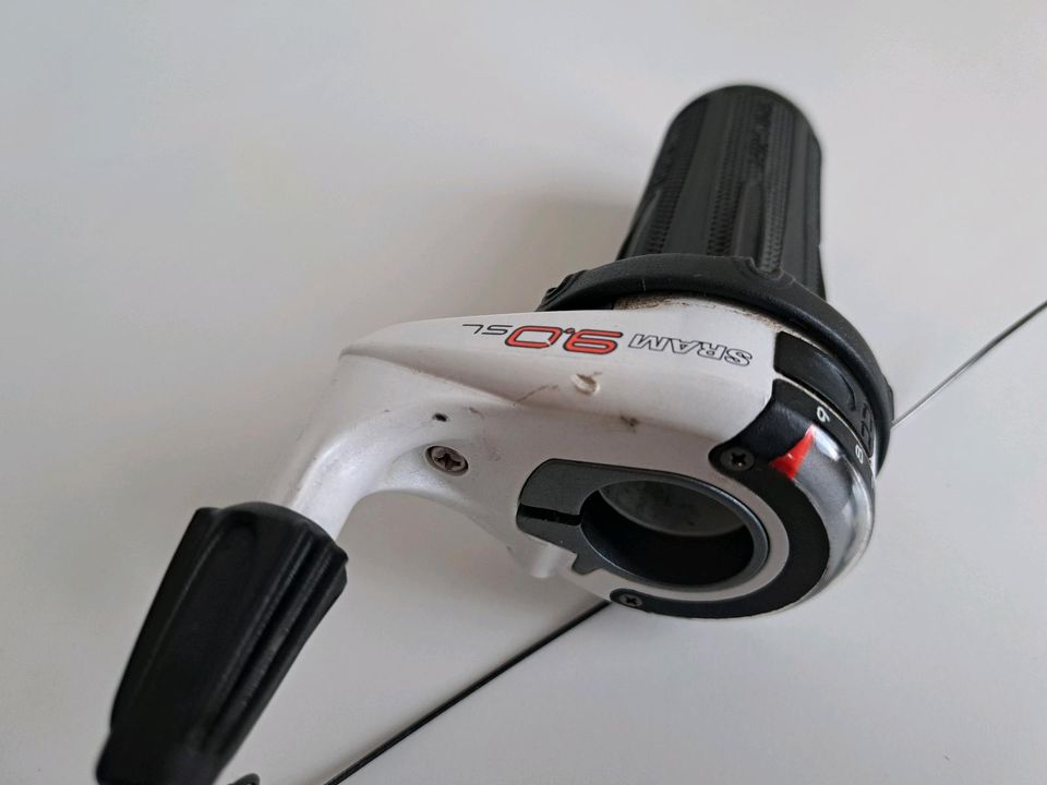 Sram 9.0 sl white Schaltwerk, Bremsgriffe, LRS retro kult selten in Jena