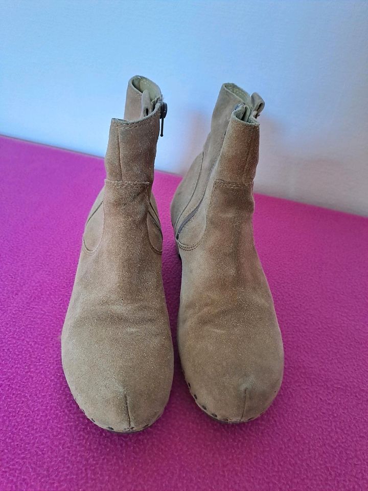 Softclox Stiefelette beige Größe 38 in Halle