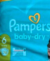 Pampers baby dry 156Stück!+gratis Schwimmwindeln! Thüringen - Geratal Vorschau