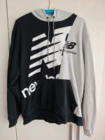 New Balance Athletics Splice Hoodie Sweat Pullover weiß/schwarz G Brandenburg - Finsterwalde Vorschau