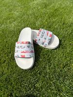 Adidas Adiletten Gr. 39 weiß Blumen Rheinland-Pfalz - Bellheim Vorschau