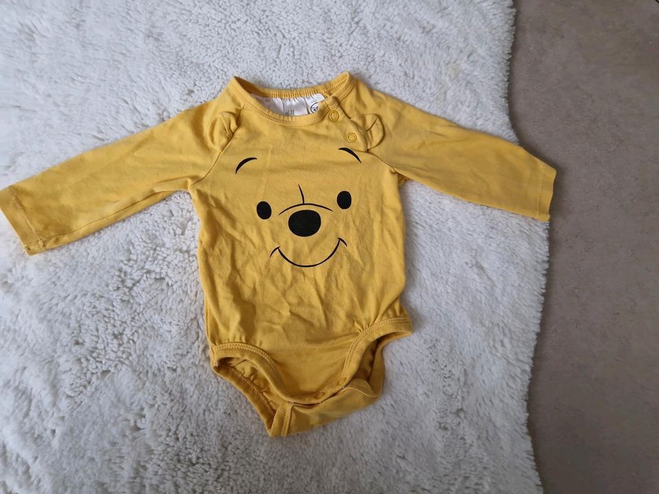 H&M Disney Winnie Pooh Body Gelb Größe 56 in Dortmund