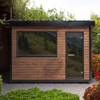 KOBA Sauna Square 350 Premium Gartensauna Custom Außensauna Hessen - Eichenzell Vorschau