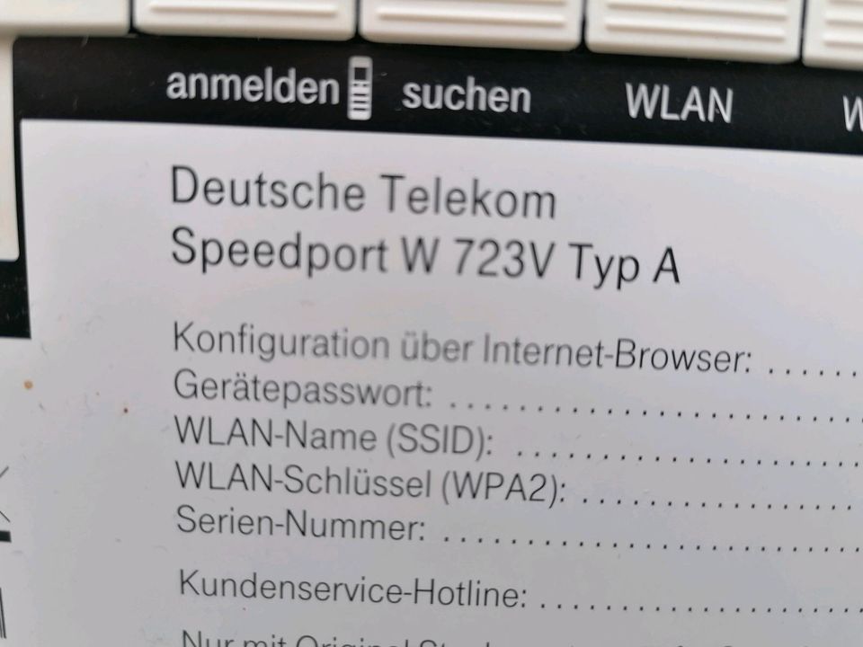 Deutsche Telekom Speedport 300Mbit W723 V Typ A in Lemgo