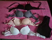 4× BH 70 A und 1 Bustier XS ungetragen NEU schwarz rosa weiß Bayern - Gundelsheim Vorschau