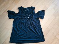 T-Shirt schulterfrei Gr. 36/38 bonprix cold Shoulder Strass Nordrhein-Westfalen - Wetter (Ruhr) Vorschau